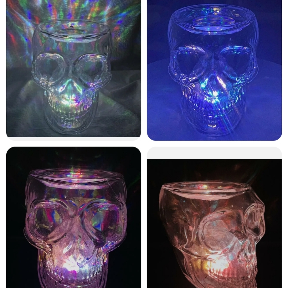 Bath & Body works light up skull